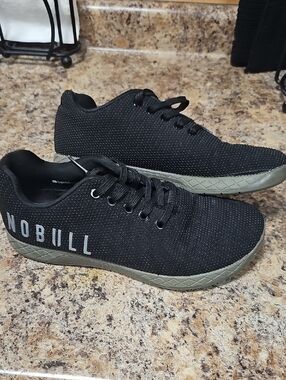 NOBULL Men’s Black Superfabric Trainer